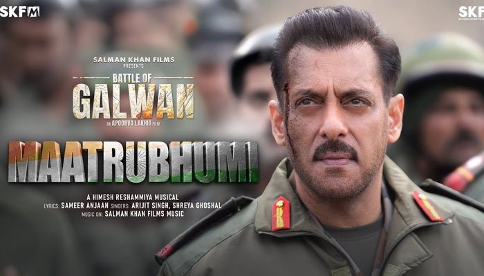 Salman Khan Films Unveils First Song 'Maatrubhumi' from Battle of Galwan