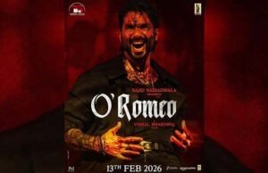 O’Romeo First Look: Shahid Kapoor in a Dark, Blood-Soaked Avatar; Glimpse to Release Tomorrow