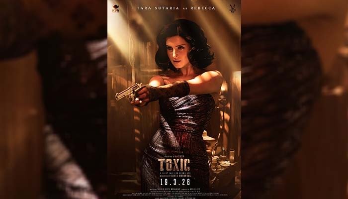 Tara Sutaria's First Look as Rebecca in Yash starrer 'Toxic: A Fairy Tale For Grown-Ups' Revealed