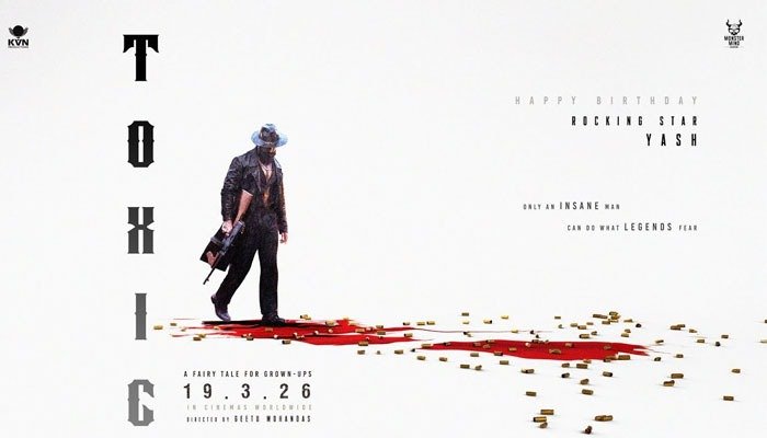 Yash Introduced as Raya in Character Tease for 'Toxic: A Fairytale for Grown-Ups' - Watch Video