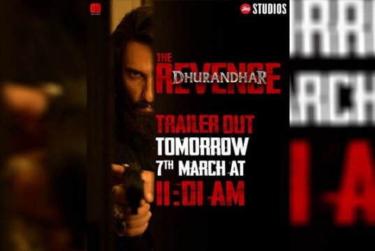 Ranveer Singh's Dhurandhar 2 The Revenge Trailer Out On 7 March 2026 at 11:01 AM