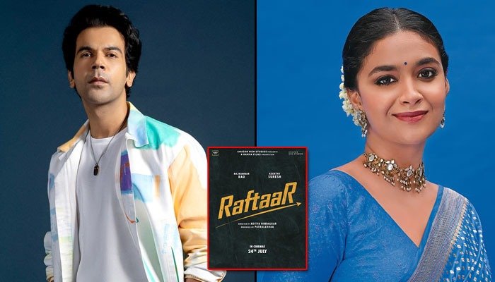 Rajkummar Rao Teams Up With Keerthy Suresh for ‘Raftaar’, Set for July 2026 Release