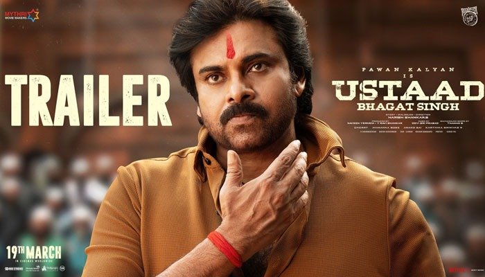 Ustaad Bhagat Singh Trailer: Pawan Kalyan Dominates With Fiery Dialogues and Massive Action Swag