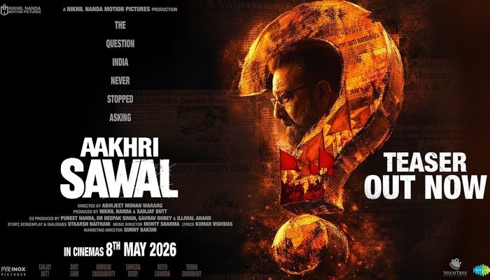 Aakhri Sawal Teaser Out: Sanjay Dutt Headlines Bold Film Questioning India’s Untold Truths
