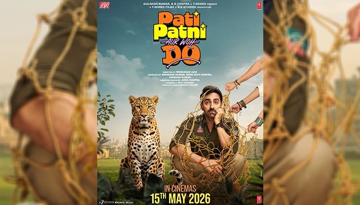 Pati Patni Aur Woh Do Poster Out: Ayushmann Khurrana Gets 'Trapped' in Quirky First Look; Film Set for May 15, 2026 Release
