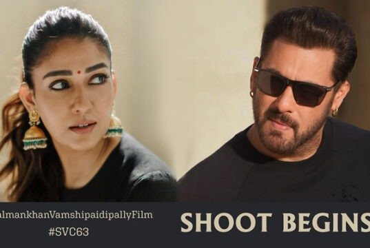Salman Khan and Nayanthara Begin Shoot for Vamshi Paidipally & Dil Raju's Grand Action Spectacle in Mumbai - Watch Video