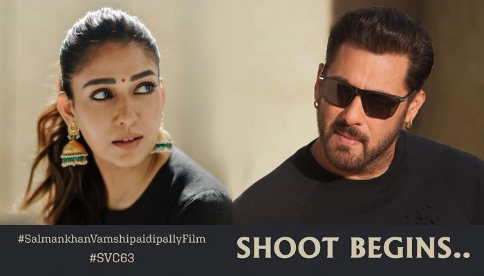 Salman Khan and Nayanthara Begin Shoot for Vamshi Paidipally & Dil Raju's Grand Action Spectacle in Mumbai - Watch Video