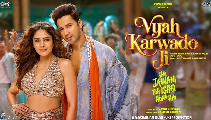 Hai Jawani Toh Ishq Hona Hai: Varun Dhawan & Mrunal Thakur's 'Vyah Karwado Ji' Is a Full-Blown Wedding Banger