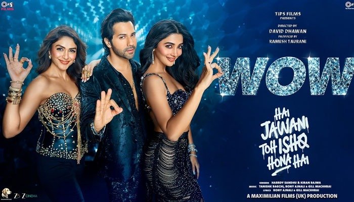 Hai Jawani Toh Ishq Hona Hai: Varun Dhawan, Mrunal Thakur, and Pooja Hegde Turn Up the Heat in New Dance Anthem ‘Wow’