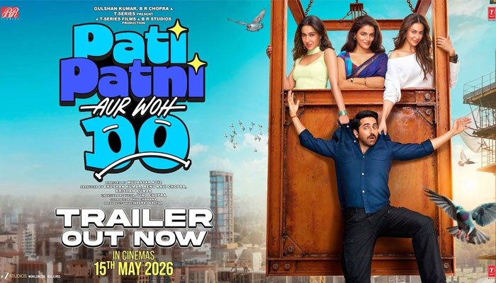 Ayushmann Khurrana's 'Pati Patni Aur Woh Do' Trailer Promises Triple Trouble, Laughter, and Madness - Watch