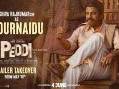 Peddi Makers Reveal Intense First Look of Shiva Rajkumar as Gournaidu