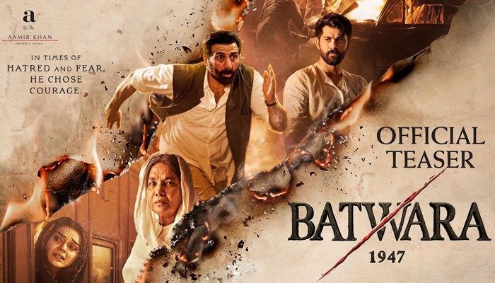 Sunny Deol's Batwara 1947 Teaser Out Now! A Powerful Story of Partition, Courage and Humanity`
