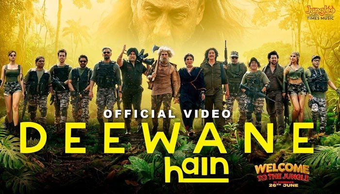 Akshay Kumar-Starrer Welcome To The Jungle Releases New Track 'Deewane Hain'