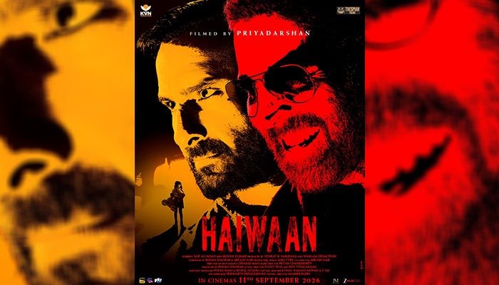 Akshay Kumar and Saif Ali Khan's Haiwaan First Look Unveiled, Offering a Chilling Glimpse Into Priyadarshan's Dark and Thrilling World