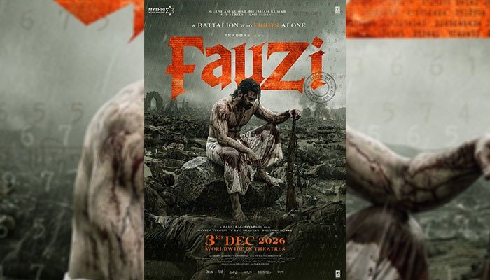 Prabhas Announces Fauzi Release Date with Intense New Poster; Epic Period Drama to Hit Theatres on December 3, 2026