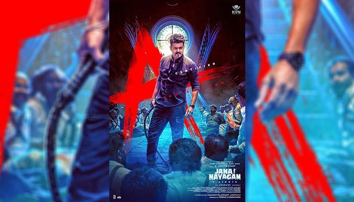Vijay's 'Jana Nayagan' Cleared with 'A' Certificate, Set for Theatrical Release