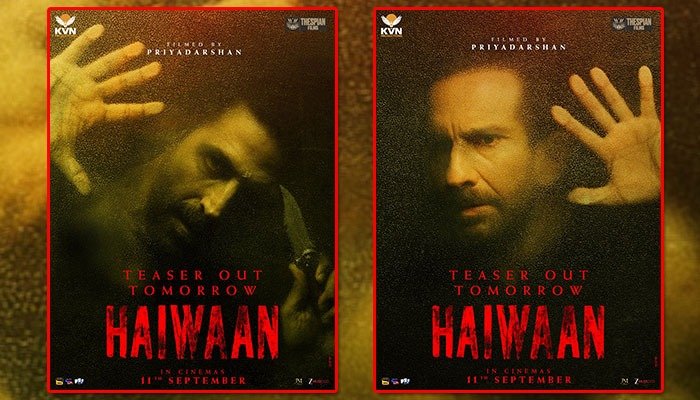 Akshay Kumar Unveils New 'Haiwaan' Posters, Announces Teaser Release Tomorrow