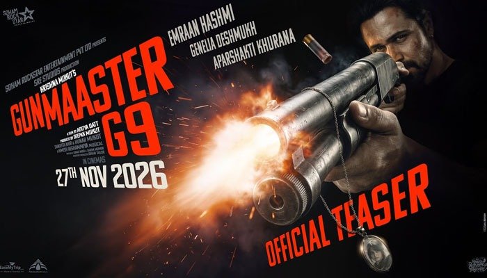 Gunmaaster G9 Teaser Out: Emraan Hashmi Promises Grit, Romance & High-Octane Action