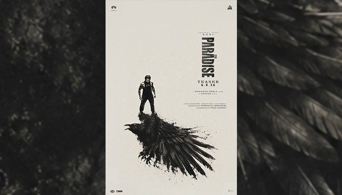Nani's 'The Paradise' Teaser to Release Tomorrow at 6 PM; SLV Cinemas Drops Intense New Poster