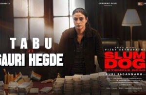 'SlumDog - 33 Temple Road': Tabu's First Glimpse as Gauri Hegde Promises a Powerful Role
