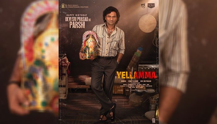 Devi Sri Prasad Unveils His Acting Avatar As PARSHI In 'Yellamma'; First Look Out!