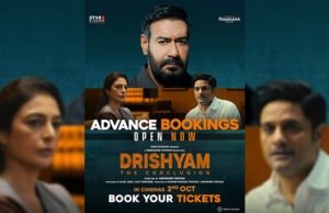 The Countdown to the Ultimate Finale Begins! Advance Booking for Drishyam The Conclusion Now Open The Countdown to the Ultimate Finale Begins! Advance Booking for Drishyam The Conclusion Now Open