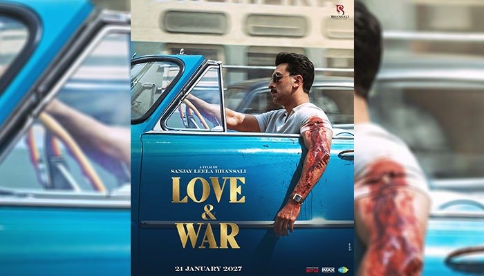 Love & War First Look: Ranbir Kapoor’s Bloodied Avatar Signals a Gritty Saga