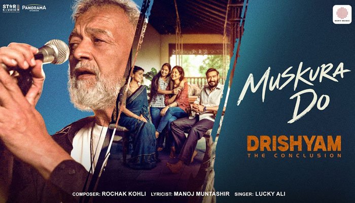 Lucky Ali Lends His Voice to Soulful New Track 'Muskura Do' from Drishyam The Conclusion