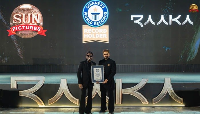 Allu Arjun-Atlee's Raaka Makes History With A Guinness World Records Title