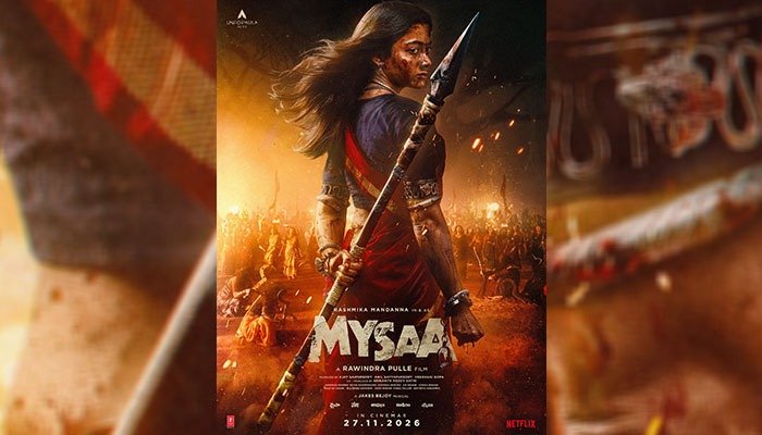 Rashmika Mandanna's Mysaa to Release in Cinemas on November 27, 2026