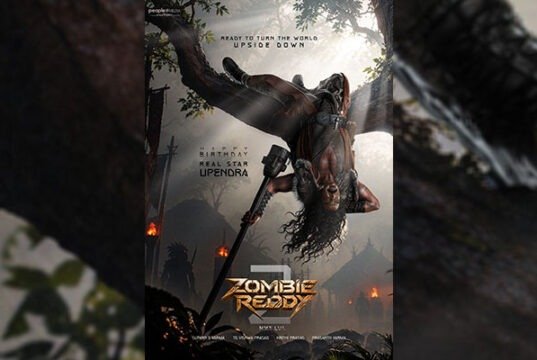 Upendra's Rugged First Look from 'Zombie Reddy 2 NXT LVL' Unveiled