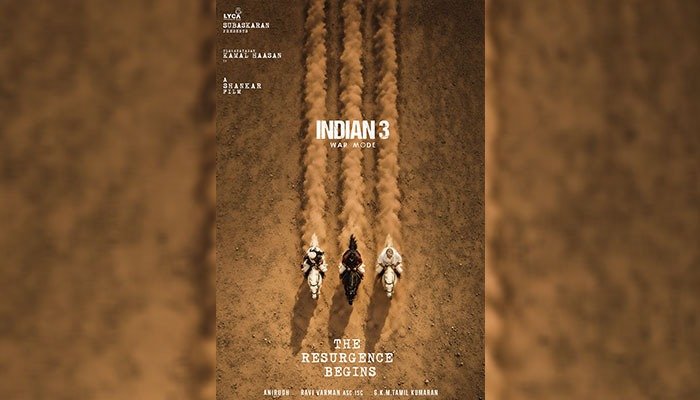 Kamal Haasan's 'Indian 3' Back on Track; Shankar Confirms Third Instalment With New Poster