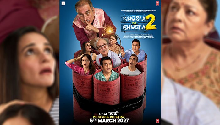 Khosla Ka Ghosla 2 First Look Out! Anupam Kher, Boman Irani Film To Release In Cinemas on 5th March 2027