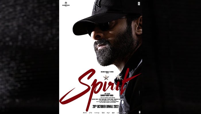 Prabhas and Sandeep Reddy Vanga’s 'Spirit'  Gets New Release Date, Set to Arrive in Theatres on October 29, 2027