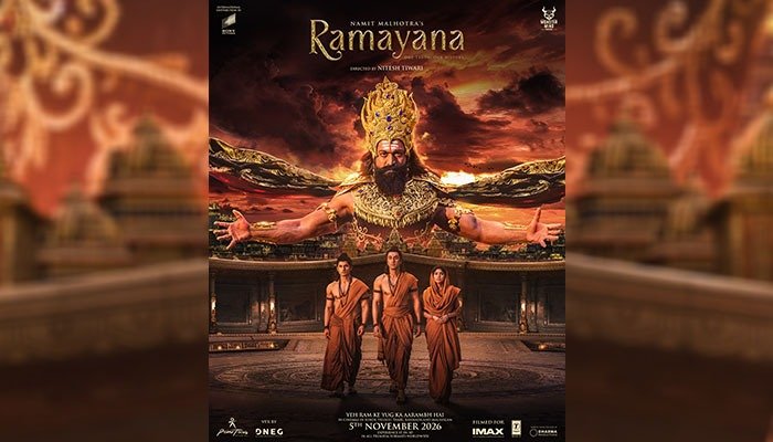 Ranbir Kapoor's Ramayana Gets New Poster; Part 1 to Release on November 5, 2026